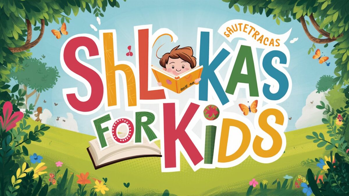 Shlokas for Kids